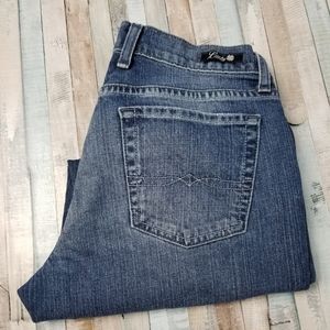Lucky Brand Classic Rider Crop Jeans
